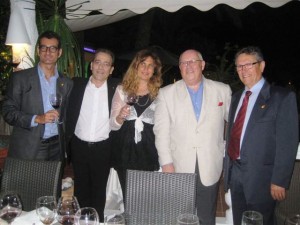 Andrew Johnson with our guests