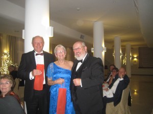 Hugh & Gillian Epsom with the President