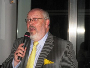 Andrew proposing the vote of thanks