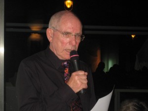 Gordon introducing the wines