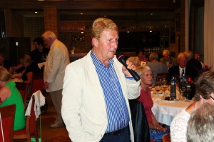 Tim Fawle proposing the vote of thanks