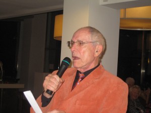 Past President Gordon proposing a Vote of Thanks