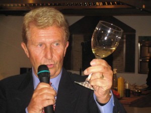 President Tim introducing a white