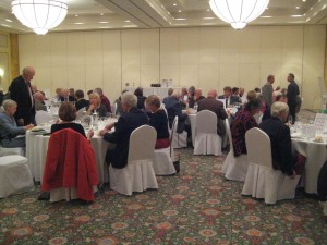 Members at the tasting