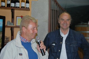 Tim and Fernando at Bodega Alquiera