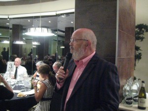 Andrew Johnson presenting