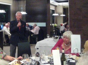 Gaby Ferenczy presnting