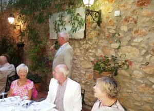 The three 'bluffers'; Mary Gordon & Caryl