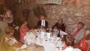 Members scoring their wines