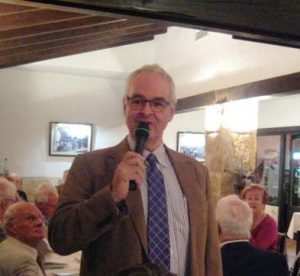 John Sloggie opening the proceedings