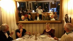 a reflection on the success of the evening