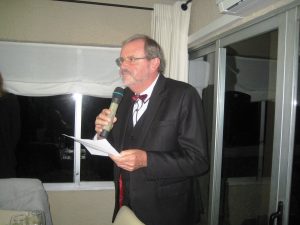 Paul welcoming members and guests