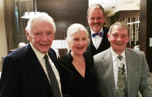 Keith, Renate & Ted, with Vice President Paul